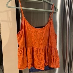 Forever 21 orange color top size 1X